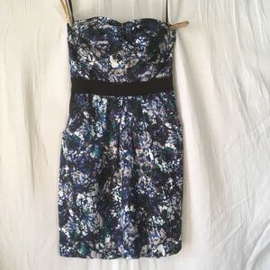 Max and Cleo Strapless Mini Dress with Pockets